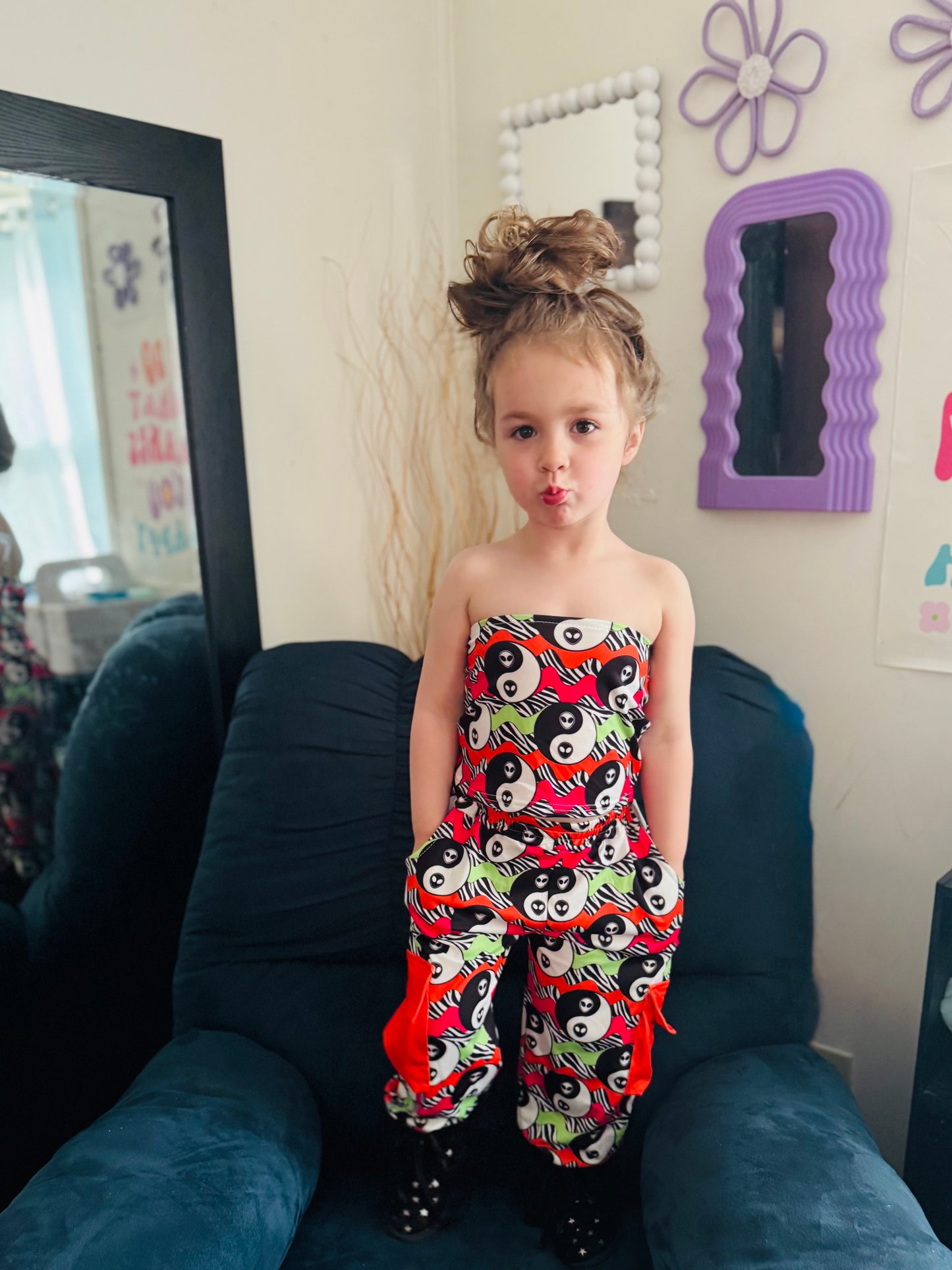 Ying yang set 2T (fits a little big)