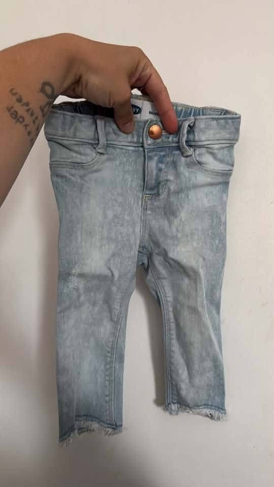 6/12 bleached denim